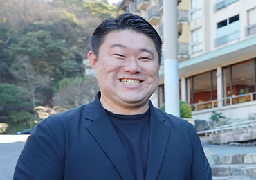 旅館「扇芳閣」 五代目経営者 谷口 優太さん